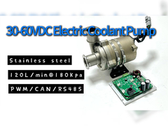 Pompa elettrica di liquido di raffreddamento da acciaio inossidabile da 48 V per la gestione termica nello stoccaggio dell'energia