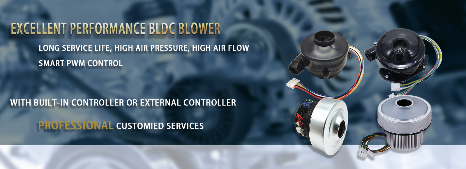 Ventilatore centrifugo di BLDC