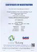 Porcellana Changzhou Bextreme Shell Motor Technology Co.,Ltd Certificazioni
